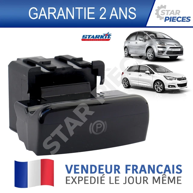 KASturbo Interrupteur de Frein C4 Grand Picasso DS4, Bouton Frein à Main for P-eugeot 3008 5008 470706 (Noir mat