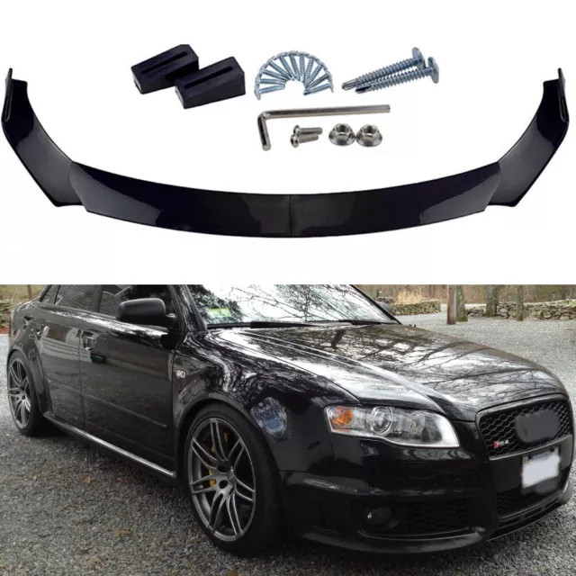 Für Audi A4 S4 RS4 B7 Front Spoiler Lippe Frontlippe Frontansatz Spoilerschwert