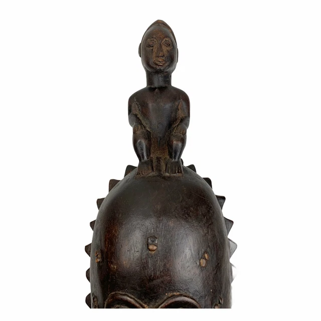 Baule Kpan African Wooden Mask 2