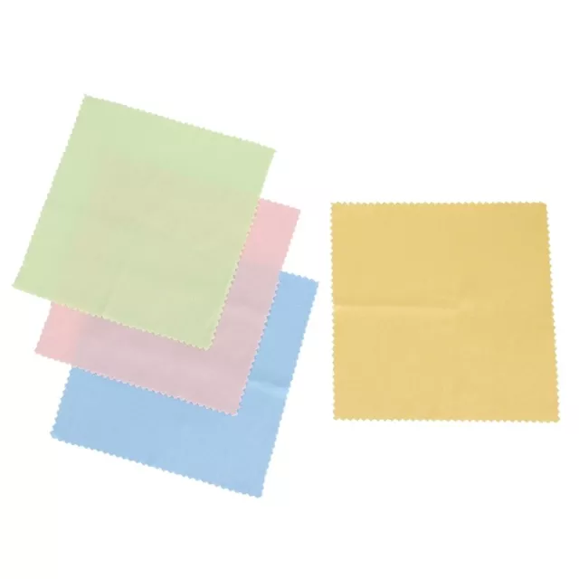 4 MICROFIBER OPTICAL Cleaning Cloth Dvd Lcd Camera Lens Screen Clean ...