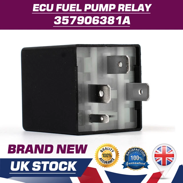 VW ECU FUEL Pump Relay Golf Caddy Corrado T4 Audi A3 109 1J0906381A