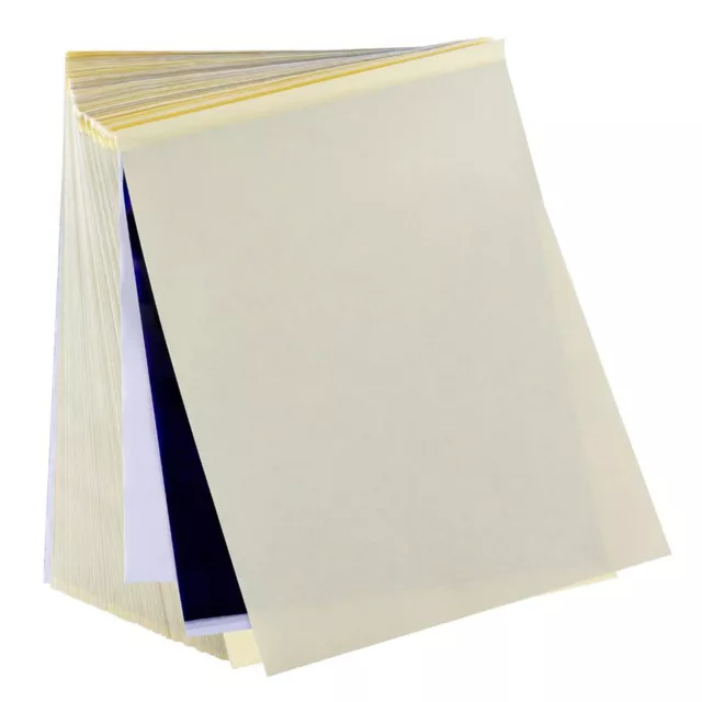 50 feuilles de papier de transfert de tatouage tatouage papier thermique C7S0