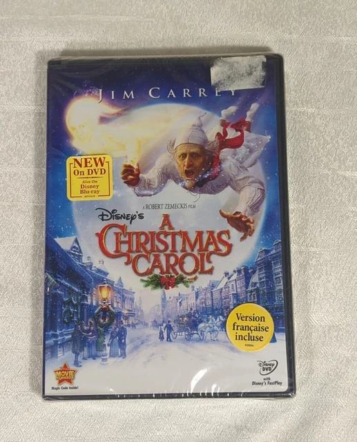 DISNEY'S A CHRISTMAS CAROL [2009] (Jim Carrey) DVD Brand New/Sealed $7.19 - PicClick
