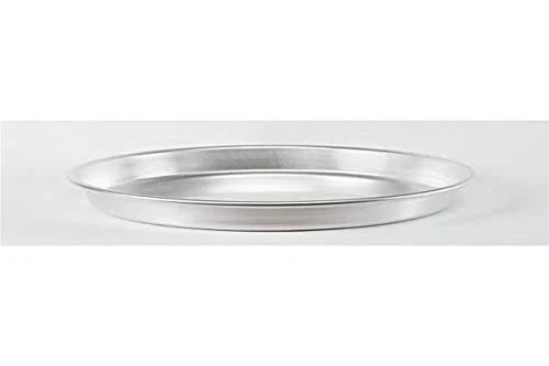 Pentole Agnelli Pasticceria Teglia Tonda Pesante per Pizza, Alluminio, 50 cm