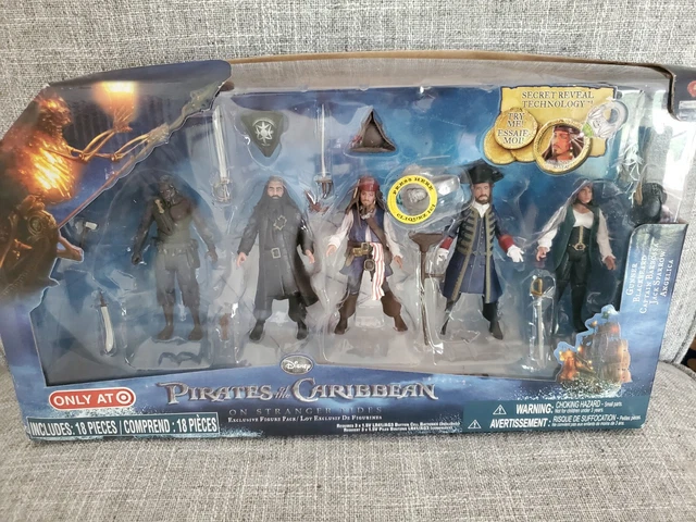 Pirates of the Caribbean On Stranger Tides 5 Action Figure Set