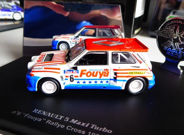 1/43 UH EAGLE Renault 5 Maxi Turbo Conseil General Gard #20 Rally