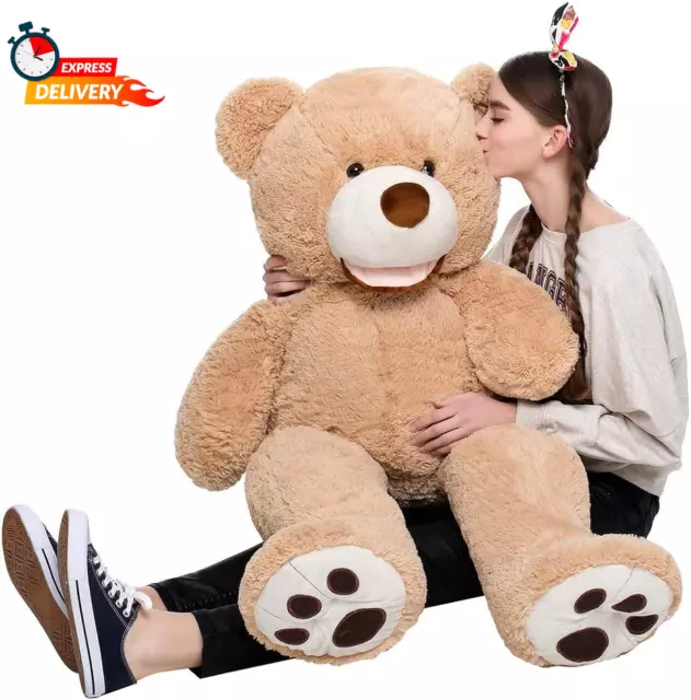 Giant Teddy Bears Large Plush 39 Inch Stuffed Animals Toy Valentines Day Big Ted