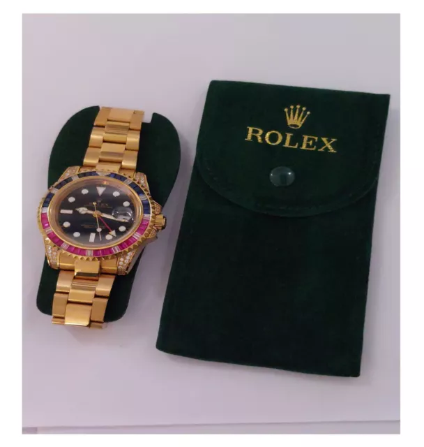 Travel bag Rolex Navy in Cotton - 30794696
