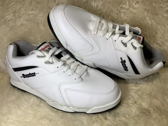 Dexter Shawnee Golf Shoe Mens 9.5 Ww Pristine Nos Classic White F746-9