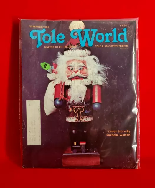 Tole World November 1984 Magazine Michelle Walton