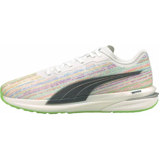 Puma Mens Velocity Nitro SP Running Shoes Trainers Lace Up Low Top - White