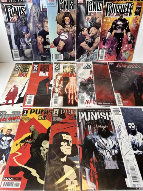 Punisher Lot (Marvel Various Titles) War Journal Max More