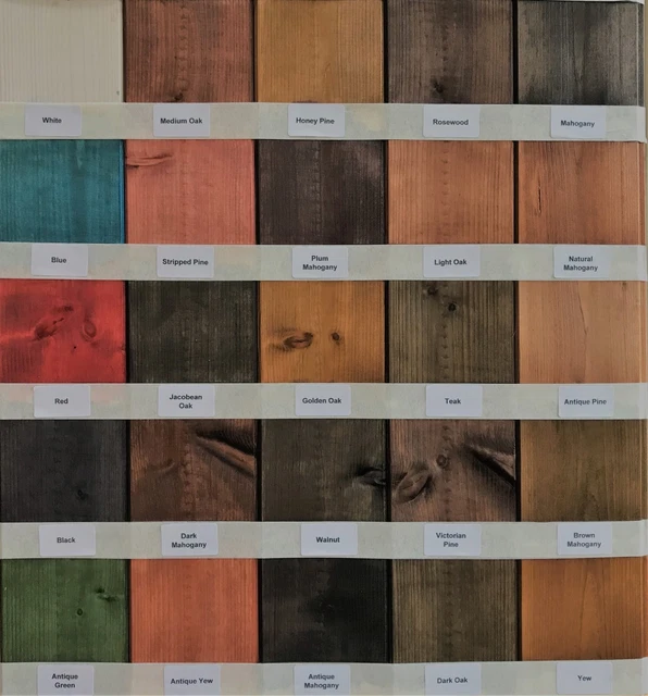 Morrells Water Based Stain – Antique Mahogany – Edging Tapes & DIY