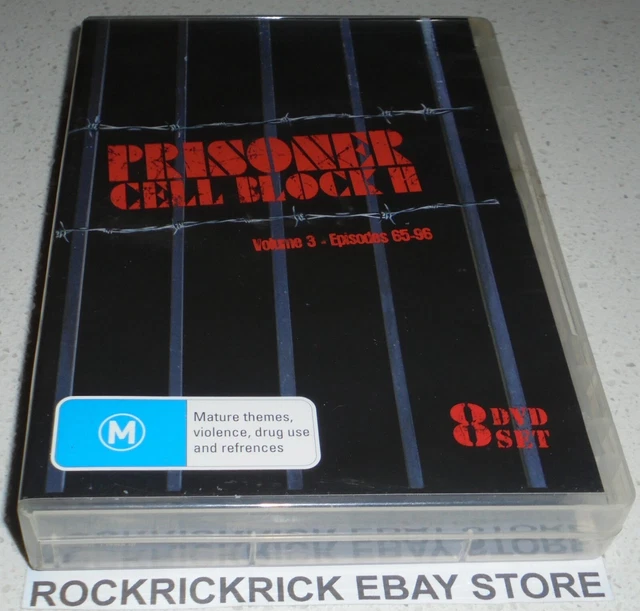 Prisoner Cell Block H Volume 3 Episodes 65-96 Dvd Box Set 8 Dvds 1979 All Region