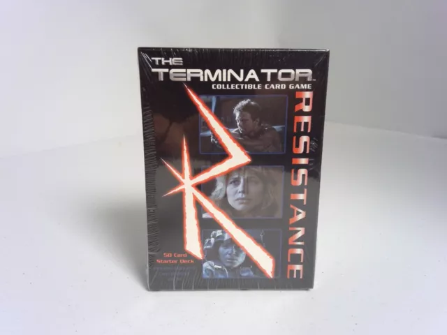 The Terminator CCG Starter Game Card Theme Deck - Resistance New Sealed