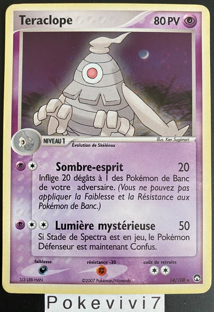 Carte Pokemon TERACLOPE 14/108 Holo Bloc EX Gardiens du Pouvoir FR
