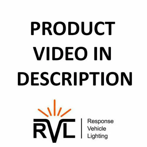 RVL1272SP bolt-on amber LED mini light bar flashing warning beacons 12/24V 2