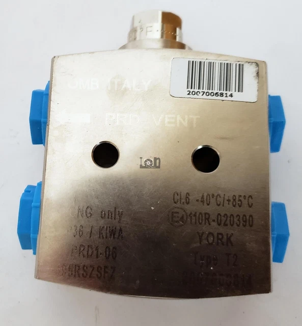 OMB Italy CNG In Line PRD Device Vent CNG Natural Gas Vehicle Parts