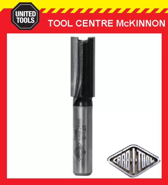 CARB-I-TOOL / CARBITOOL T 208 M 8mm x ¼” TCT STRAIGHT CUT ROUTER BIT