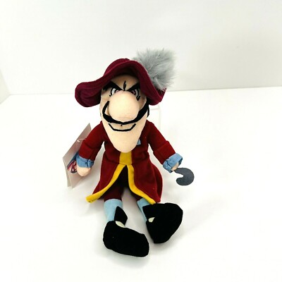 captain hook plush doll