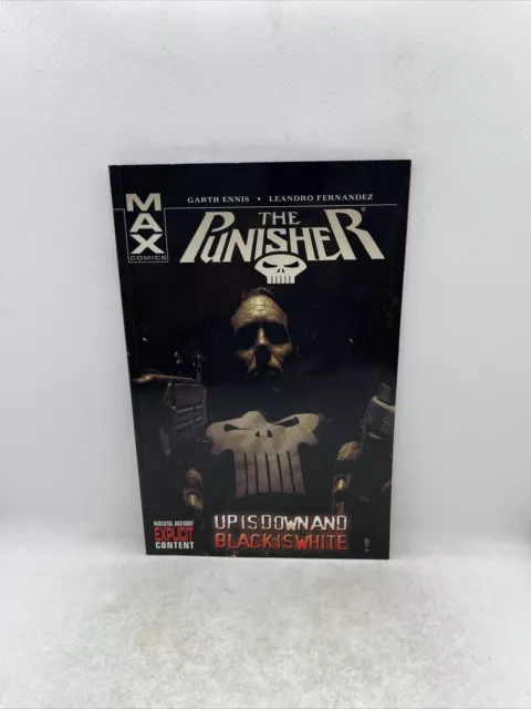 Marvel Max Graphic Novel The Punisher Up Is Down & Black Is White Volume 4