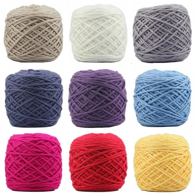 5pcs/Set DIY Milk Cotton Crochet Yarn Multicolors High Quality