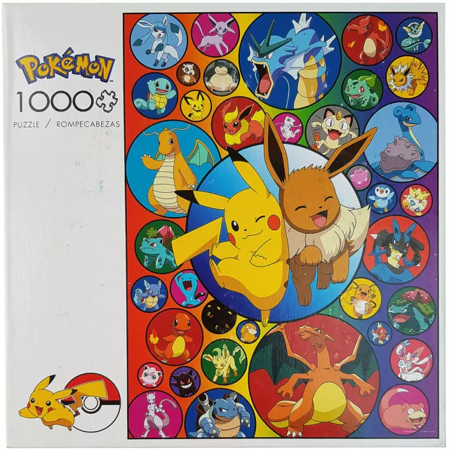 PUZZLE POKEMON 1000 pezzi giochi Pikachu & Eevee Charizard Buffalo 10600  EUR 36,92 - PicClick IT