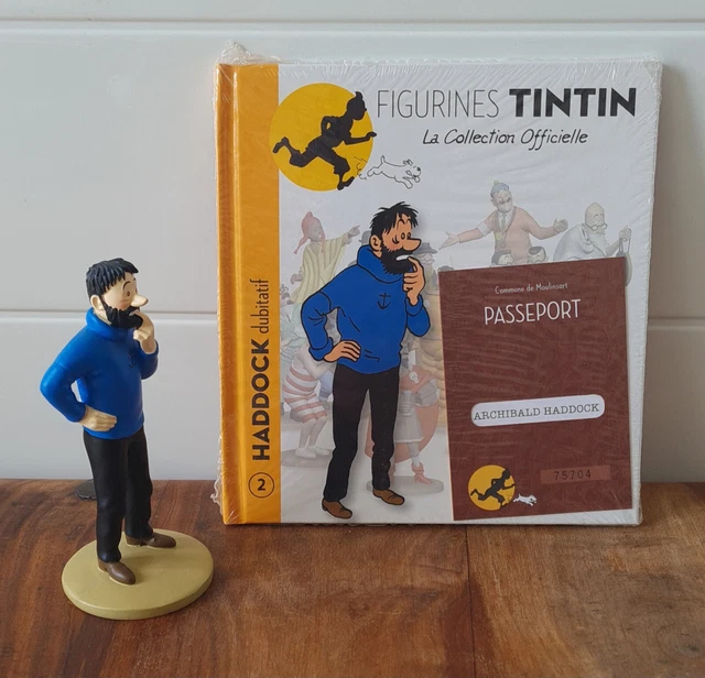 Figurine Tintin Collection Officielle N°2 - Capitaine Haddock - Hergé - Résine