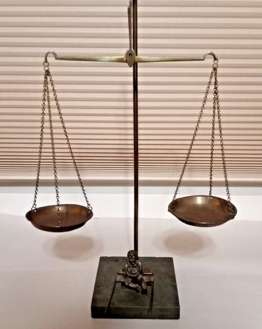 Antique Apothecary Pharmacy Chemist Balance Scale