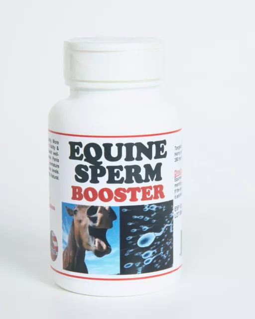 EQUINE SPERM BOOSTER - FERTILITY (120 Capsules - Made in USA)