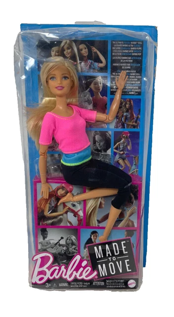 BARBIE MADE TO Move 11" Doll 22 Bendable Joint Ultimate Pose You Can Be