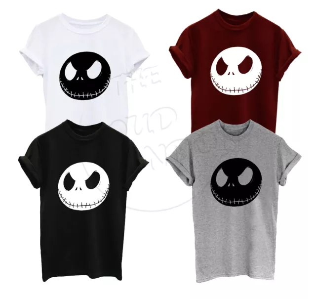 Jack Skellington The Nightmare Before Christmas Unisex Adult Kids T-Shirt Top