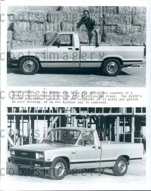 1983 Wire Photo 2 Views 1983 B2200 Mazda Pickup Truck