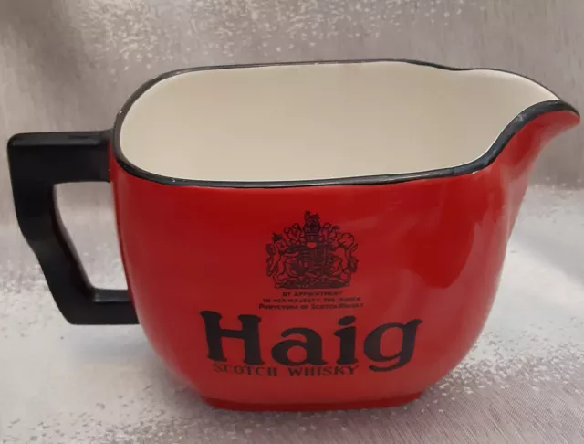 Vintage Haig Scotch Whisky Creamer Advertising Great Britain