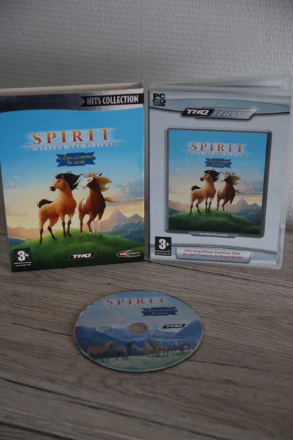 Jeu Vidéo PC Spirit L'étalon Des Plaines - Version Française, Bon état, Simulation équestre