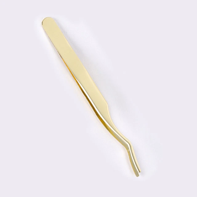 2 PCS Eyebrow Clip Professional Tweezers Lash Tool False Lashes Major