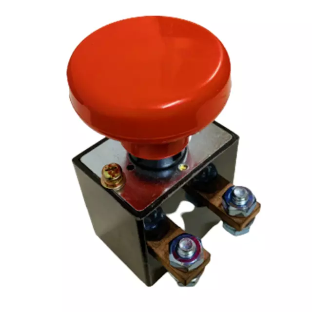 Emergency Stop Push Button Switch Station Red Sign Mushroom Cap