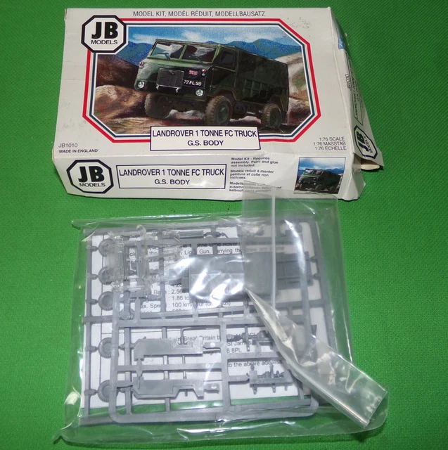 JB MODELS LANDROVER 1 Tonne FC Truck 1/76 Model Kit EUR 11,99 PicClick DE