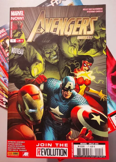 Avengers Universe n°1 à 23 (2013-2015) série complète Marvel Panini Comics