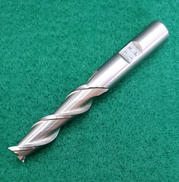DoAll 1/2 inch Shank 2 Flute End Mill HSS