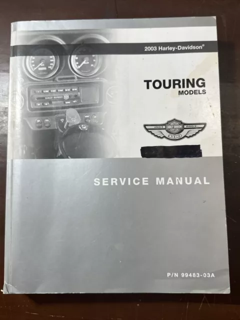 2003 Harley-Davidson Service Manual Touring Models- Fast Shipping