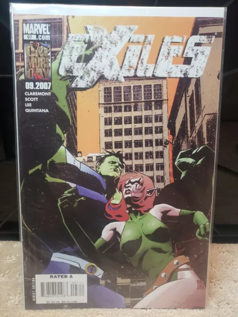 Exiles #97 (2007) NM Condition Marvel Comics Tomm Coker Cover