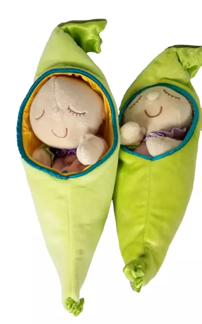 Manhattan Toy  2  Sweet Pea Snuggle Pod First Baby Doll Sleep Sack Plush