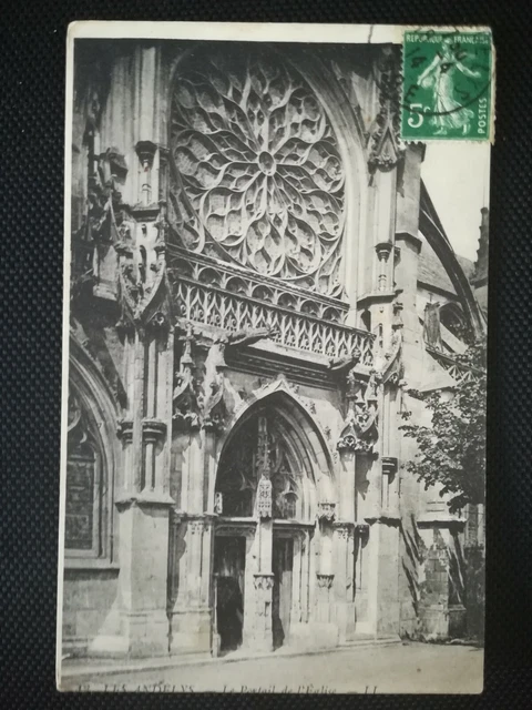 CPA 27 LES ANDELYS - Le Portail de l'Eglise
