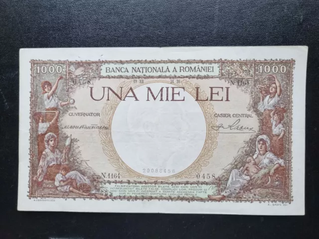 Romania p46: 1000 Lei from 1938 *VERY RARE*