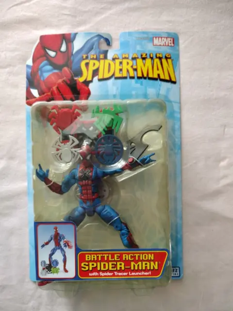 Toy Biz Marvel The Amazing Spider-Man Battle Action Spider-Man 2005