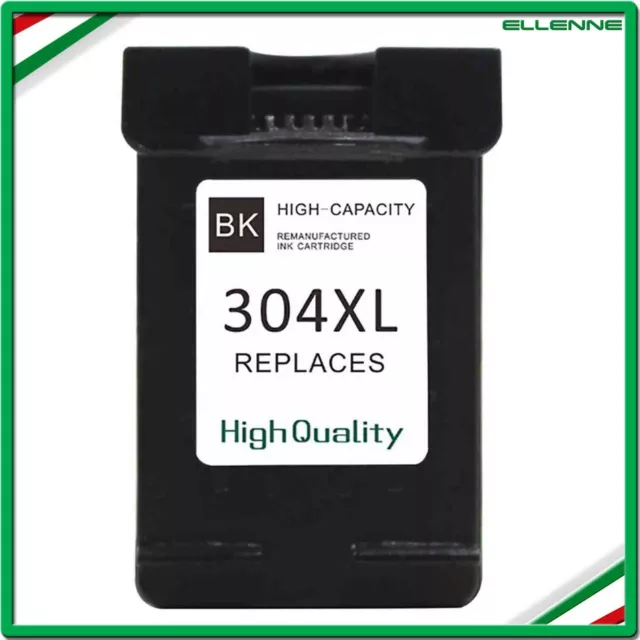 ✅ Cartuccia Compatibile Con Hp 304 Xl Nero Stampante Deskjet 3700 3720 3730 ✅