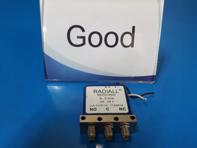 Radiall_R570315000: RF COAXIAL SWITCH 3GHz / 24V (18)