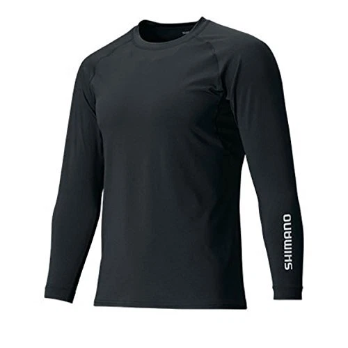 Shimano (SHIMANO) Sun Protection Long sleeve shirt IN-061Q black L
