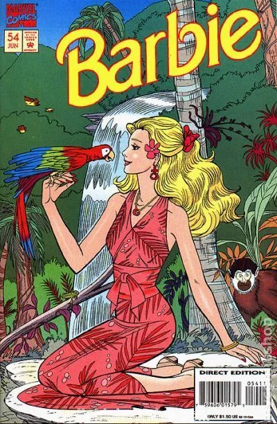 Barbie #54 VG/FN 5.0 1995 Stock Image Low Grade